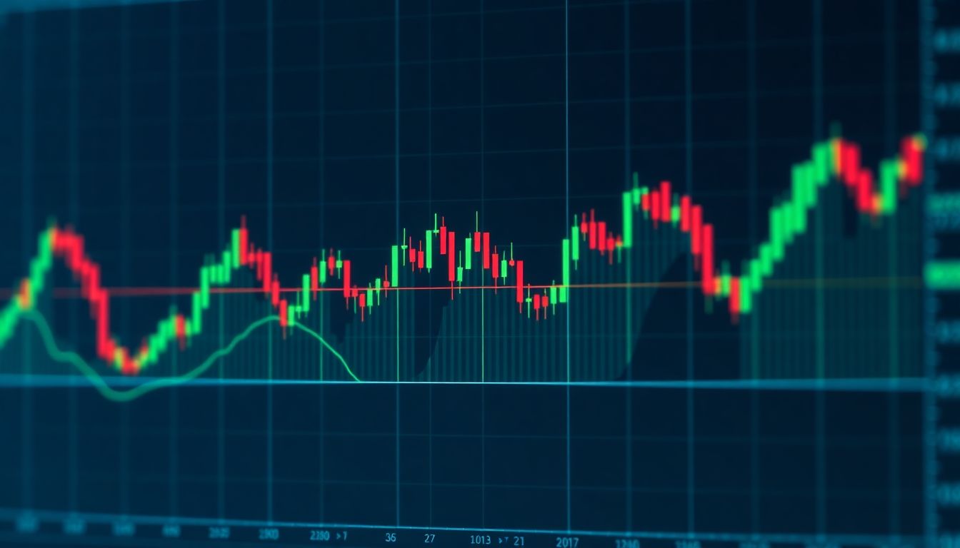 Gráfico de indicadores técnicos aplicados ao trading para potencializar estratégias