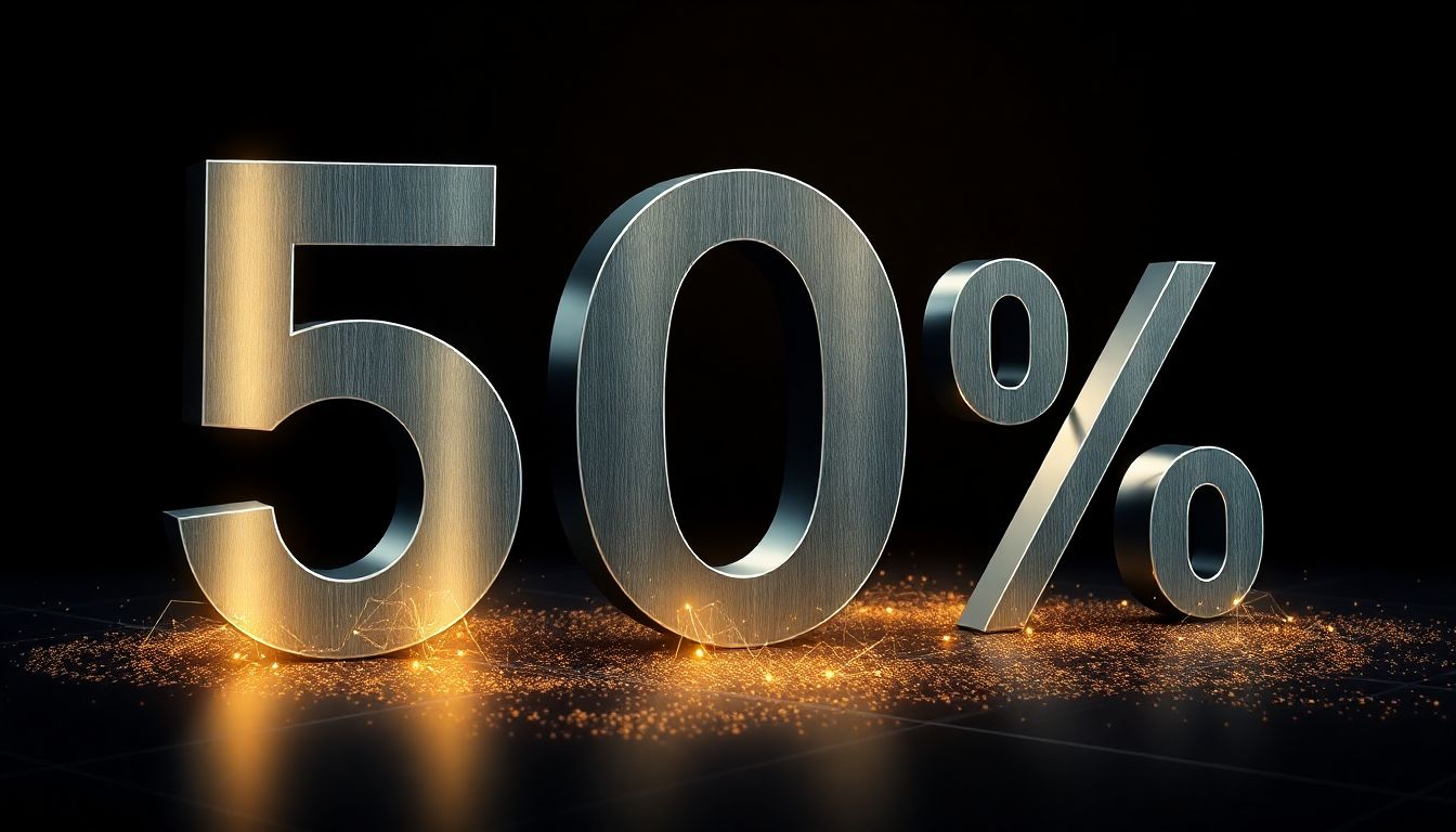 Gráfico ilustrativo dos impactos das tarifas de 50% no setor de aço e alumínio