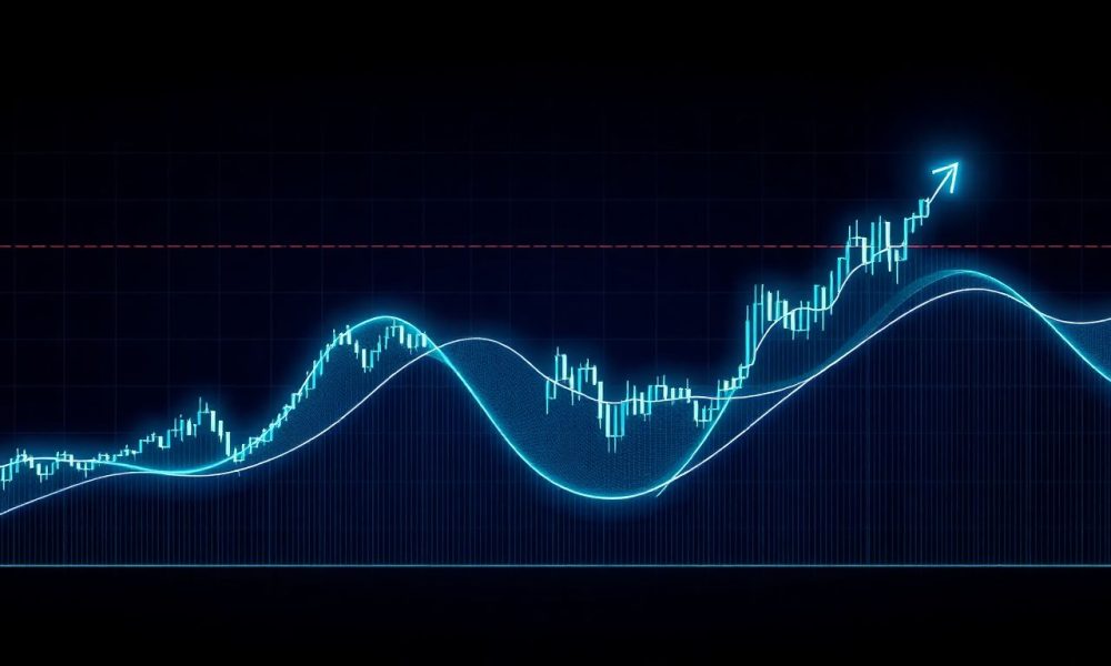 Gráfico ilustrativo das Ondas de Elliott para análise técnica eficaz.