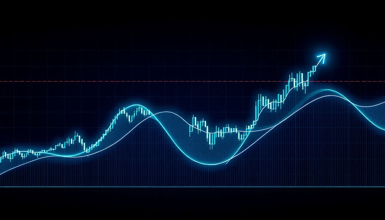 Gráfico ilustrativo das Ondas de Elliott para análise técnica eficaz.