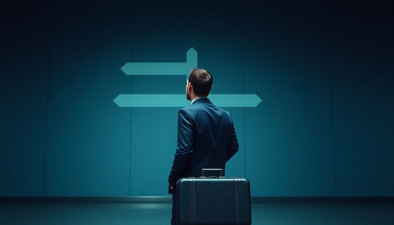 Investidor demonstrando mobilidade financeira com diferentes opções de investimento