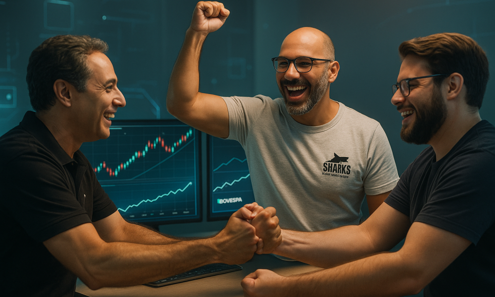 Carteira Trader acompanha o Ibovespa.