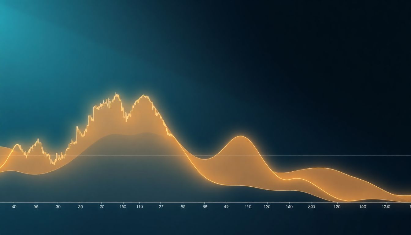 Padrão de engolfo de alta em um gráfico de velas, diminuindo potencial inversão de tendência.