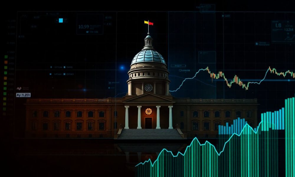 Impacto do cenário político na Bolsa de Valores.