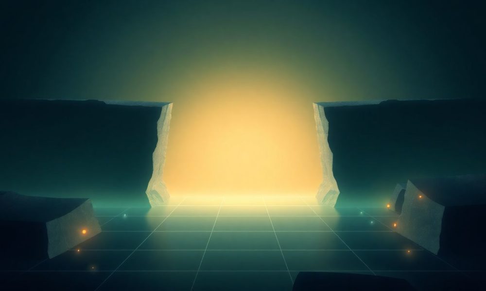 Gráfico candlestick mostrando diferentes tipos de gaps com anotações explicativas