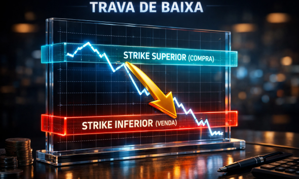 trava de baixa